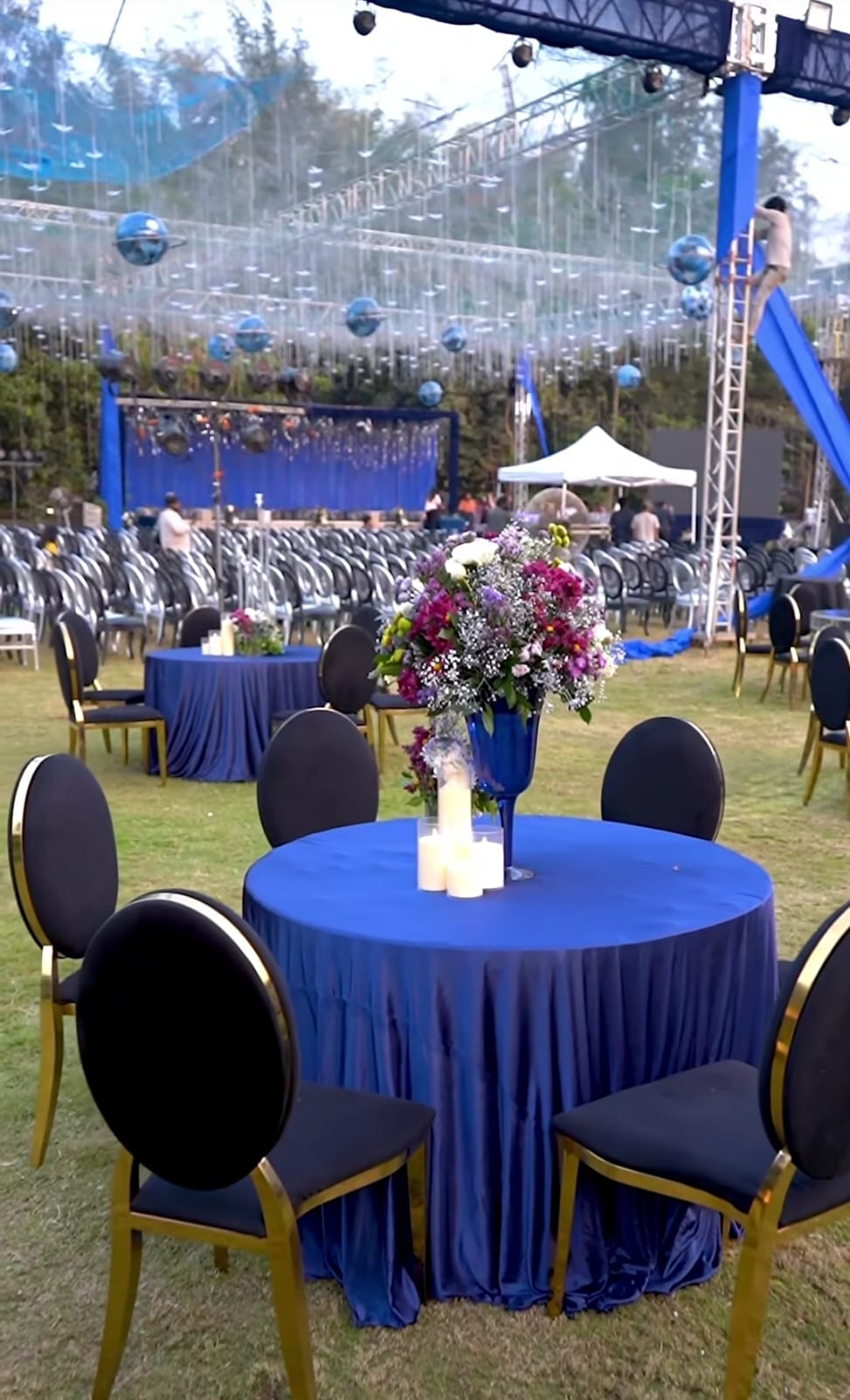 Event Lighting and Sound Setup